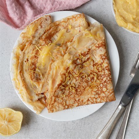 Lemon crêpes with honey butter recipe | easyFood