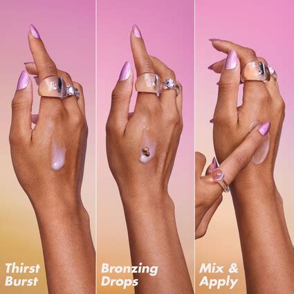 hottest drops duo bronzing drops thirst burst set elf