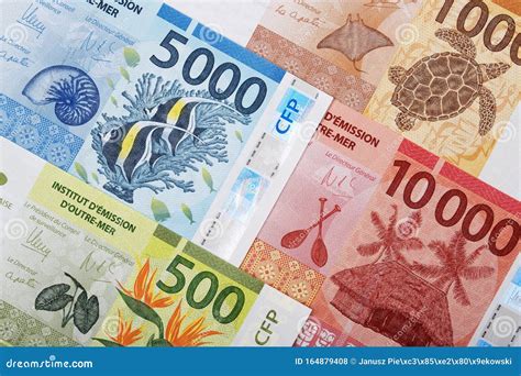 French Pacific Territories Money - Franc a Background Stock Photo - Image of pacific, paper ...