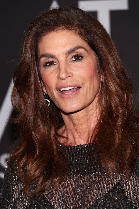 CINDY CRAWFORD at Celine Winter 2023 Fashion Show in Los Angeles 12/08