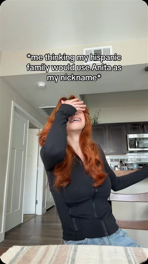 Ana Saia | When they call me Anita I know something is wrong. What was