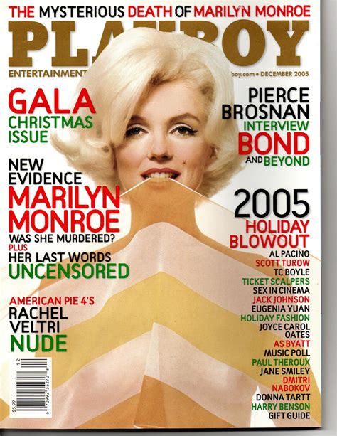 Vintage Playboy Magazine December 2005 Featuring America Pie 4's Rachel