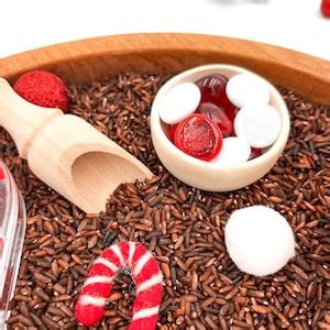 Hot Cocoa Sensory Bin, Christmas Sensory, Taste Safe, Montessori - Etsy