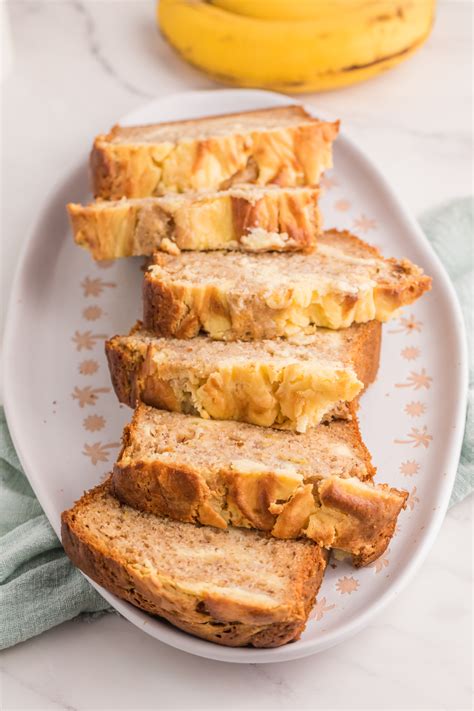 Cream Cheese Banana Bread - Bargain Mums