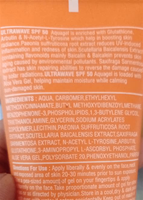 Sunscreen: these are the ingredients of my sunscreen, shall i change it ...