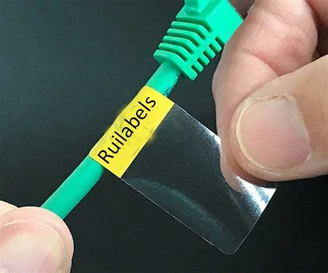 Wire and Cable Labels 1″ x 1.5″ For Electrical Industry – Ruilabels