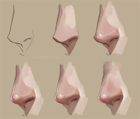 Nose Painting Tutorial by artisticxhelp on DeviantArt