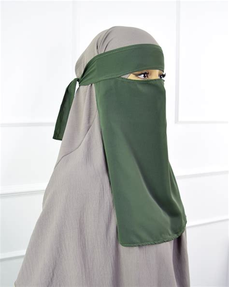 Niqab Medina Khaki - Ina Collection