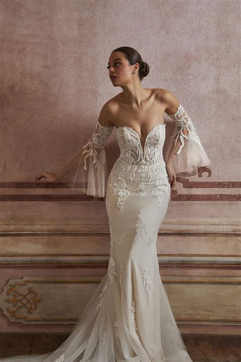 Wedding Dress Detachable Sleeves - SL66