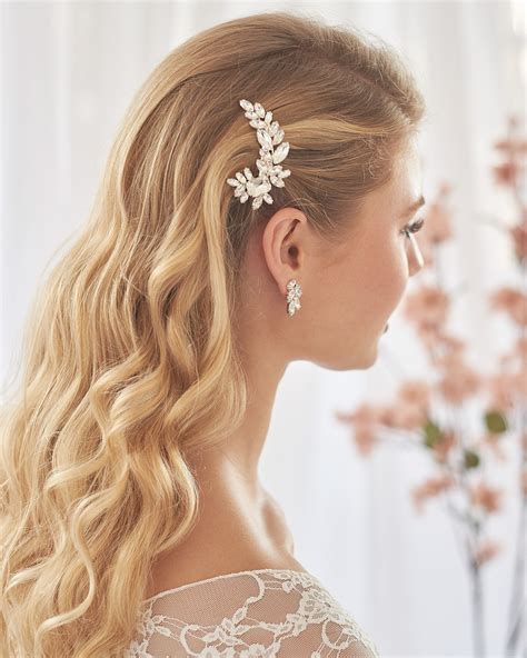 Crystal Bridal Hair Clip at Pablo Joyce blog