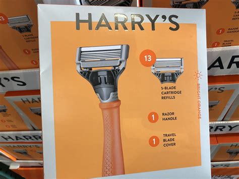 I Really Like the Harrys Razors with the Truman Handle from Costco!