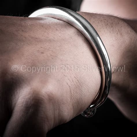 bangles for men silver 1