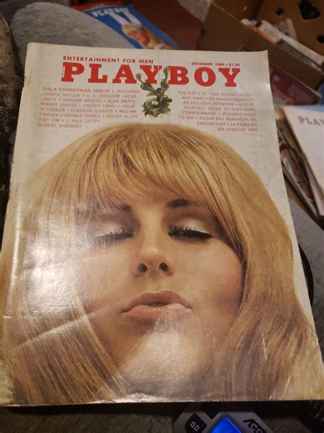 Playboy Magazine December 1969 Playmate Gloria Root - Girls of The