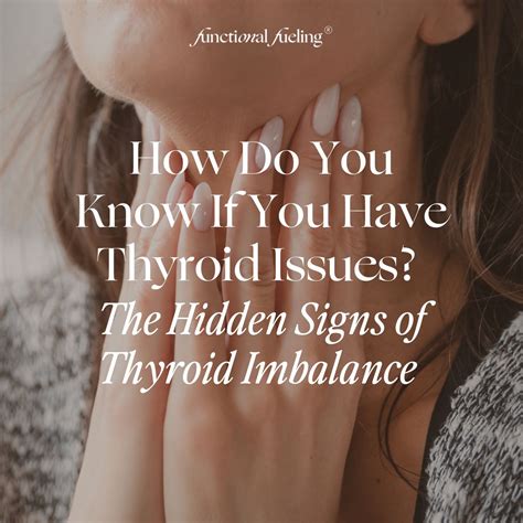 how to know you have thyroid issues
