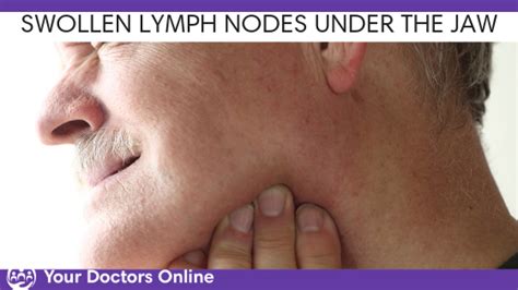What Causes Swollen Lymph Nodes Under the Jaw