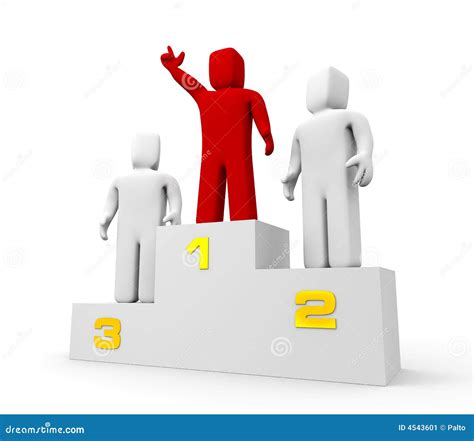 eerste plaats stock illustratie illustration  definitief