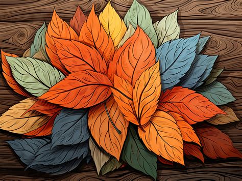 Vector Leaf Background Art Free Stock Photo - Public Domain Pictures