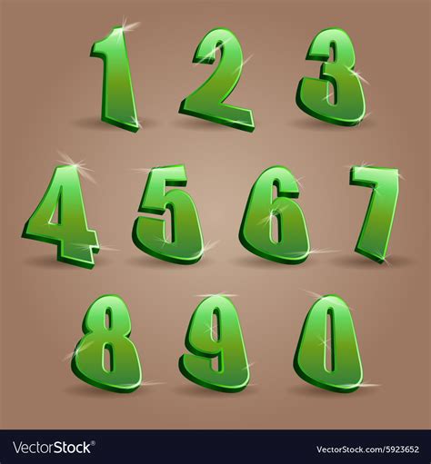 green royalty  vector image vectorstock