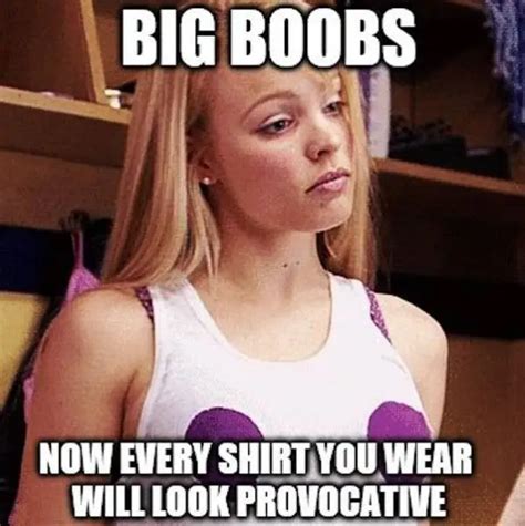 Breast Memes That Sum up Common Problems Busty Girls Have with a Laugh