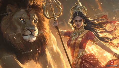 maa durga hd pc wallpaper house  ghantee