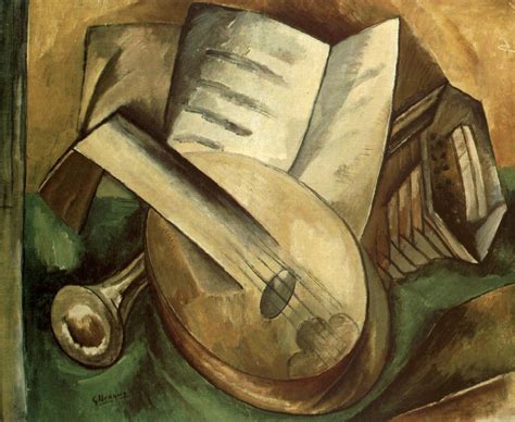 Obras De Georges Braque - Georges Braque Obras Do Cubismo