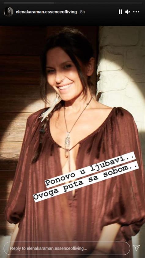 Elena Karić progovorila o emotivnom statusu NAKON RAZVODA od Jugoslava ...