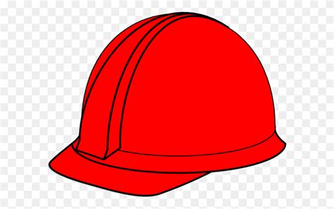 Red Hard Hat Clip Art - Construction Hat Clipart - FlyClipart