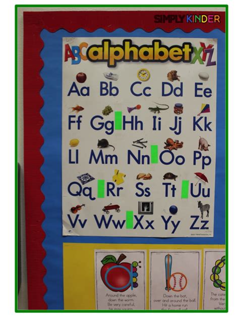 Alphabet Formation Poems - Simply Kinder