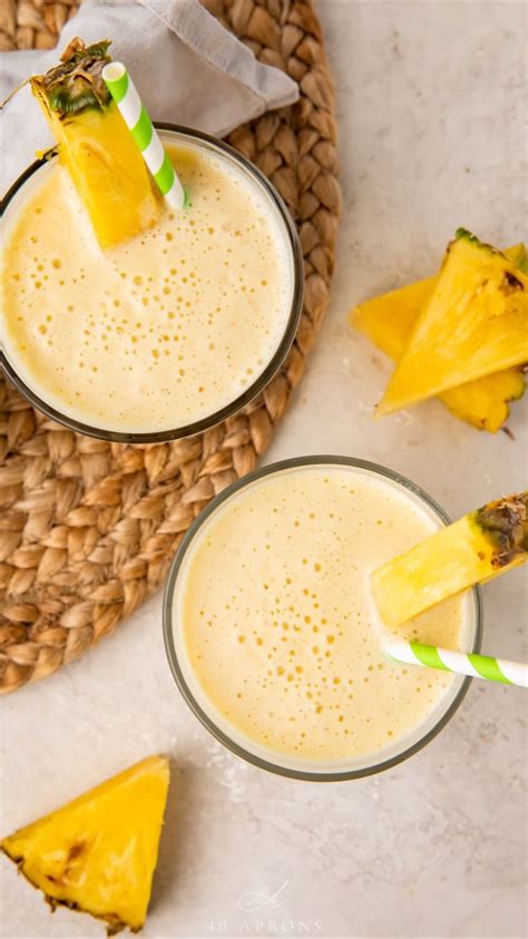 Refreshing Pineapple Smoothies