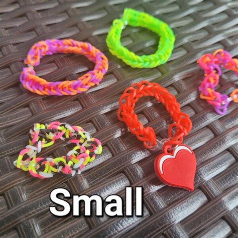 rubberband bracelet etsy
