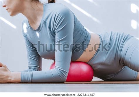 Woman Doing Diaphragm Breathing Exercises Soft Stock Photo 2278311667 | Shutterstock