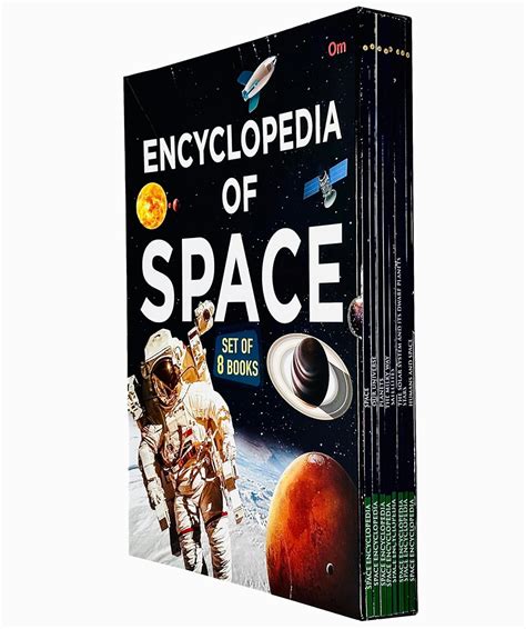 Encyclopedia of space Set of 8 books (Space, Our Universe, Planets, The