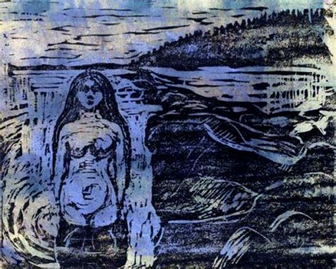 Edvard Munch Woman Bathing 