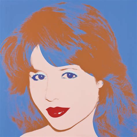 Andy Warhol | Pia Zadora (1983) | MutualArt