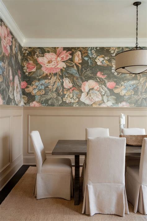 Revitalize Your Dining Room with 14 Stunning Wallpaper Ideas