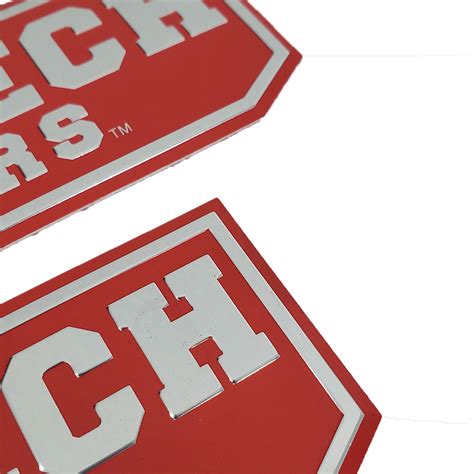 Fanmats | Oklahoma Sooners Embossed Truck Emblem 2-pk