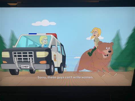 They’re becoming self-aware! [Paradise PD, S02E07] : menwritingwomen