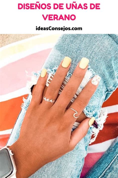 Diseños de uñas de verano verás muchos, pero quisimos juntar los más ...