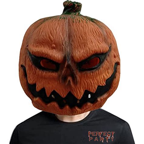 Evil Pumpkin Mask Costume | Costume Party World