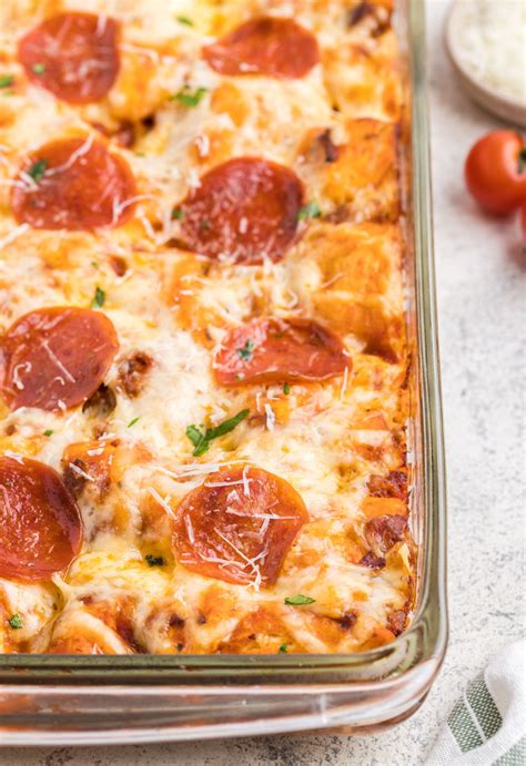 Bubble Up Pizza Casserole - Happy Family Recipes