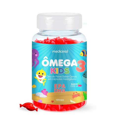 Ômega 3 Kids - medicinalnaweb