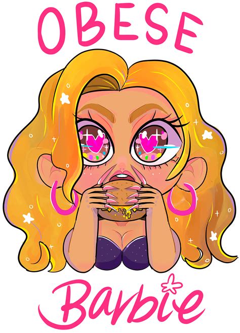 Obese Barbie on Behance