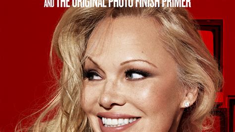 pamela andersons nostalgic smashbox campaign channels  signature