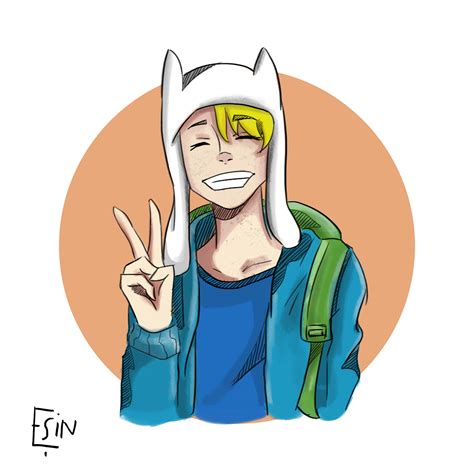 ArtStation - Adventure Time- Finn Fan art