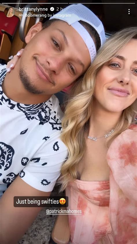 IN PHOTOS: Patrick Mahomes, wife Brittany attend Taylor Swift's concert