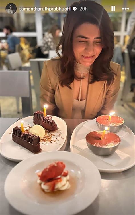ICYMI: Sparkles, Smiles And Desserts Completed Samantha Ruth Prabhu's