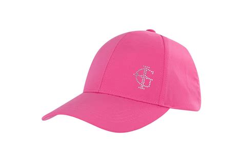 Island Green Ladies Diamante Logo Peak Cap - Golfonline