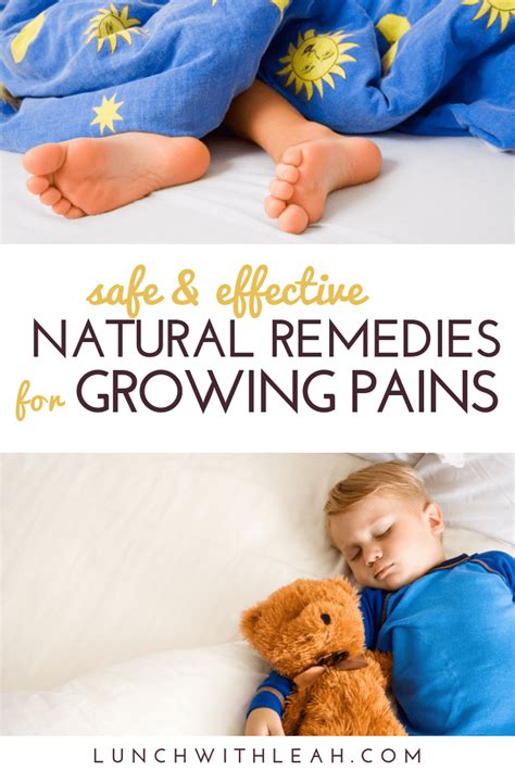 Safe and effective natural remedies for growing pains – Artofit