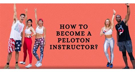 how to become a peloton instructors - INFOLEARNERS