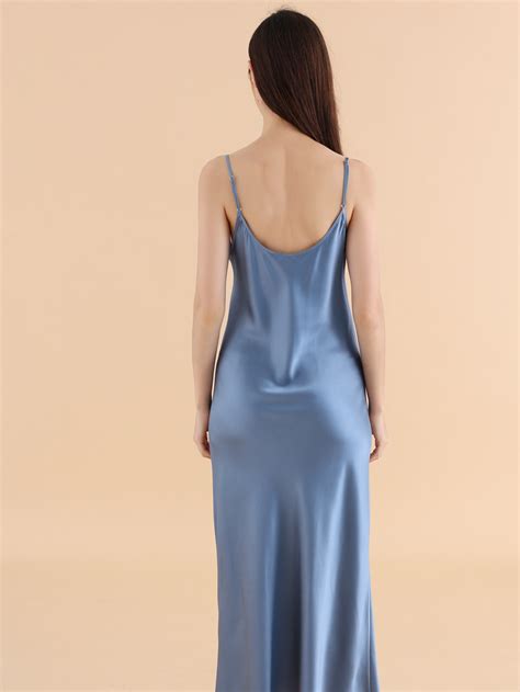 100% 25 Momme Luxury Mulberry Silk Sleeveless V-neck One-piece Silk